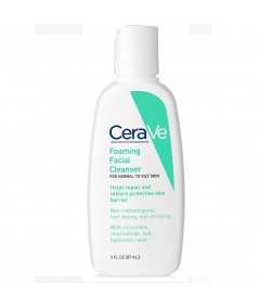 CeraVe Foaming Facial Cleanser For Normal to Dry Skin - 3oz